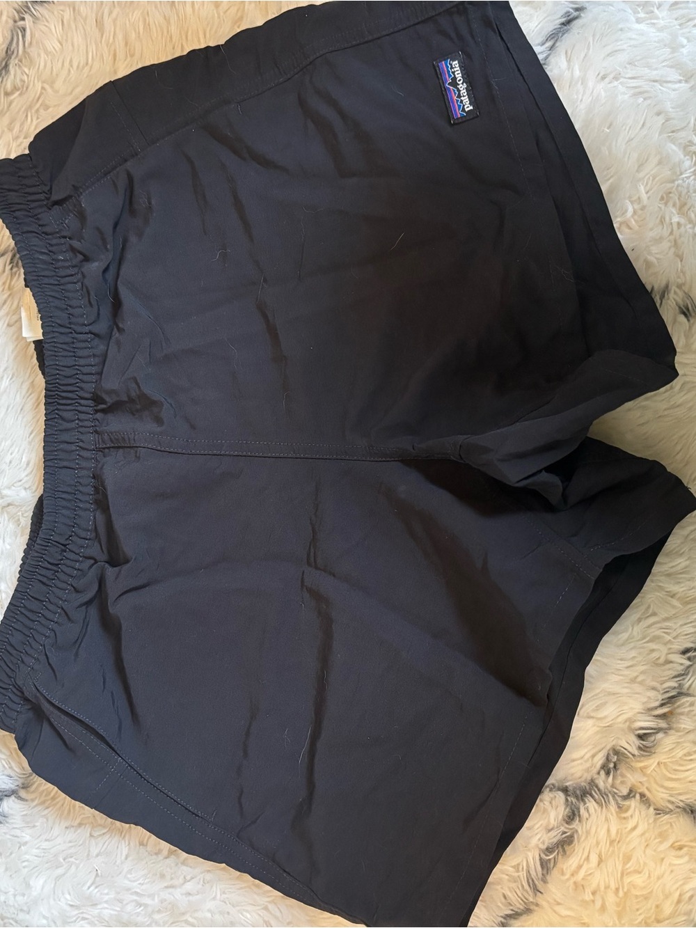 Patagonia Black Women's Lightweight Athletic Shorts